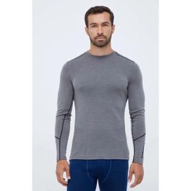 Helly Hansen HHA.49364HH876 Lifa Merino Midweight Crew Gri Erkek İçlik