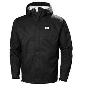 Helly Hansen HHA.62252-990 Loke Shell Trekking Siyah Erkek Yağmurluk