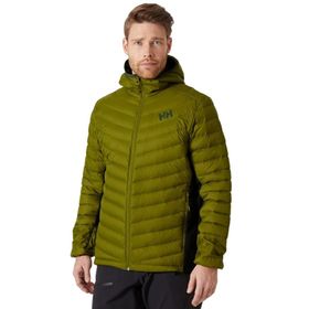 Helly Hansen HHA.63007.461 Yeşil Verglas Hooded Down Hybrid Insulator Jacket Erkek Mont