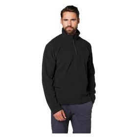 Helly Hansen HHA990 Erkek Siyah Mount Polar Fleece Erkek Yarım Fermuarlı Siyah Polar