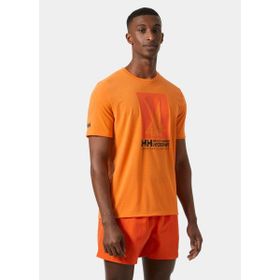 Helly Hansen Hp Race Graphic Turuncu Erkek T-shirt