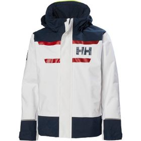 Helly Hansen JR Salt Port 2.0 41694 Beyaz Jacket Erkek Çocuk Outdoor Mont