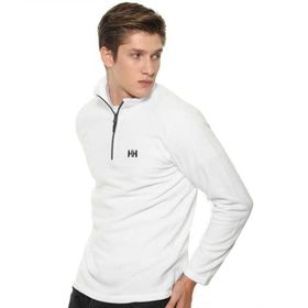 Helly Hansen Mount Fleece Erkek Polar Üst Beyaz Sweatshirt
