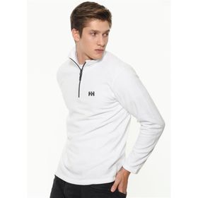 Helly Hansen Mount Fleece Erkek Polar Üst Beyaz Sweatshirt