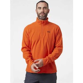 Helly Hansen Mount Fleece Erkek Polar Üst Turuncu Sweatshirt