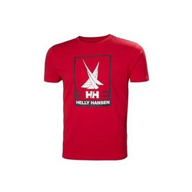 Helly Hansen Shoreline 2.0 Erkek Kırmızı Kısa Kollu T-shirt