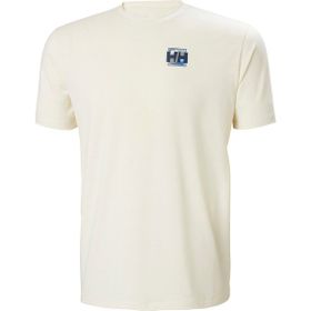 Helly Hansen Skog Recycled Graphic Beyaz Erkek T-Shirt