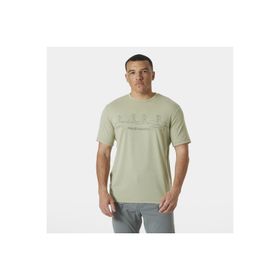 Helly Hansen Skog Recycled Graphic Yeşil Erkek T-shirt