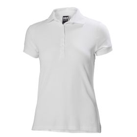 Helly Hansen W Crewline Polo Kısa Kollu Beyaz Kadın Polo T-shirt