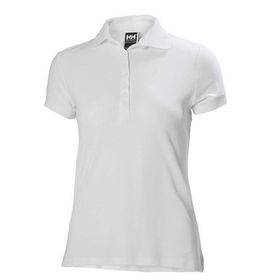 Helly Hansen W Crewline Polo Kısa Kollu Beyaz Kadın Polo T-shirt