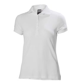 Helly Hansen W Crewline Polo Kısa Kollu Beyaz Kadın Polo T-shirt