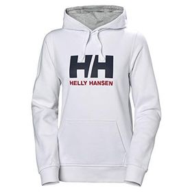 Helly Hansen W Hh Logo Hoodie Beyaz Kadın Sweatshirt