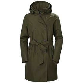 Helly Hansen W Welsey II Trench Insulated Yeşil Kadın Mont