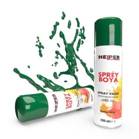 Helper RAL 6016 Parlak Yeşil 200 ml Sprey Boya