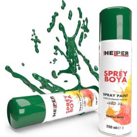 Helper RAL 6016 Parlak Yeşil 200 ml Sprey Boya