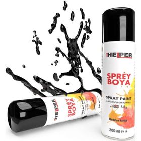 Helper RAL 9005 Mat Siyah 200 ML Sprey Boya