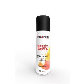 Helper RAL 9005 Mat Siyah 200 ML Sprey Boya