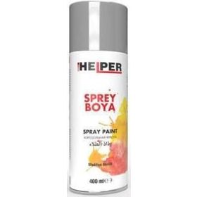 Helper RAL 9006 Metalik Gri 400 ml Sprey Boya