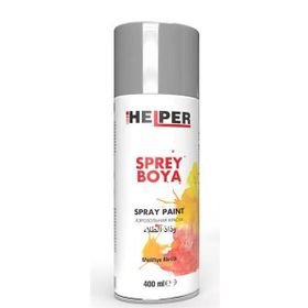 Helper RAL 9006 Metalik Gri 400 ml Sprey Boya
