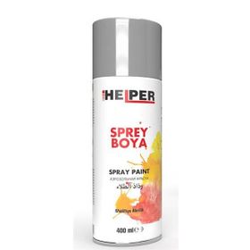 Helper RAL 9006 Metalik Gri 400 ml Sprey Boya