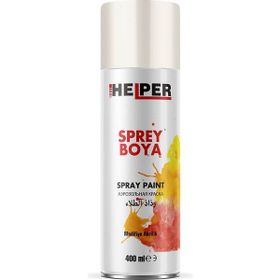 Helper RAL 9010 Parlak Beyaz 200 ml Modifiye Akrilik Sprey Boya