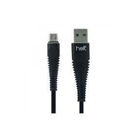 Helt HT-79 100 cm Siyah İp Örgü Micro Şarj ve Data Kablosu