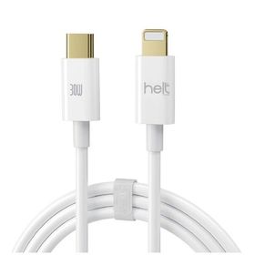 Helt HT-DC16 30W Plastik 100 cm Type-C to Lightning Şarj ve Data Kablosu