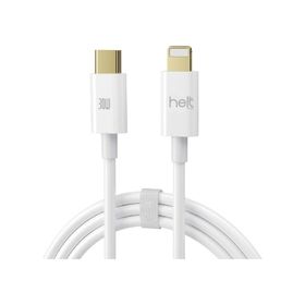 Helt HT-DC16 30W Plastik 100 cm Type-C to Lightning Şarj ve Data Kablosu