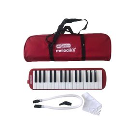 Helvacıoğlu 32 Tuşlu Bez Çantalı Kırmızı Melodika