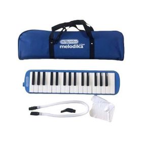 Helvacıoğlu 32 Tuşlu Bez Çantalı Mavi Melodika