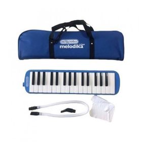 Helvacıoğlu 32 Tuşlu Bez Çantalı Mavi Melodika