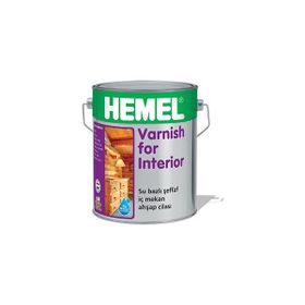 Hemel 2,5 Lt Varnish For Interior Su Bazlı İç Mekân Vernik