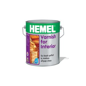 Hemel 2,5 Lt Varnish For Interior Su Bazlı İç Mekân Vernik