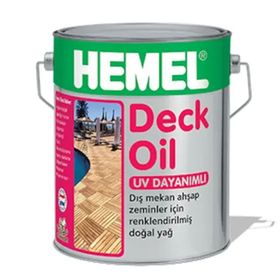 Hemel Deck Oil Walnut 2.5 lt Ahşap Boyası