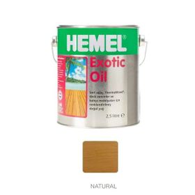 Hemel Exotıc Oıl Naturel 2.5 lt Boya