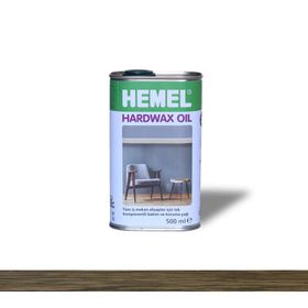 Hemel Hardwax Oil Castle Brown 0.5 lt Ahşap Bakım Yağı