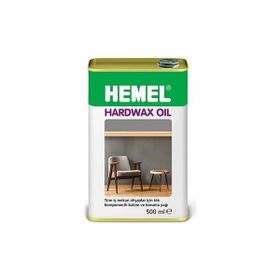 Hemel Hardwax Oil Castle Brown 0.5 lt Ahşap Bakım Yağı