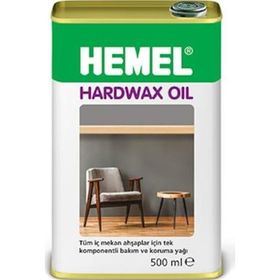 Hemel Hardwax Oil Castle Brown 0.5 lt Ahşap Bakım Yağı