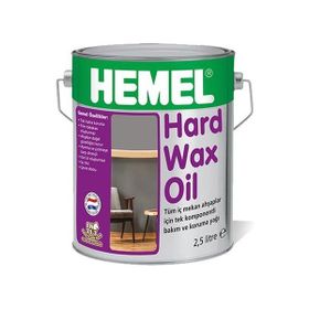 Hemel Hardwax Oil Castle Brown 2.5 lt Ahşap Bakım Yağı