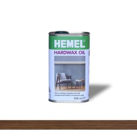 Hemel Hardwax Oil Chocolate 0.5 lt Ahşap Bakım Yağı