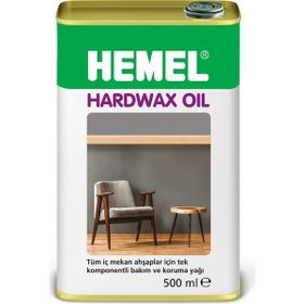 Hemel Hardwax Oil Clear 0.5 lt Ahşap Bakım Yağı
