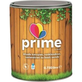 Hemel Prime 0,75 lt Burma Rengi Ahşap Su Bazlı Koruyucu Vernik