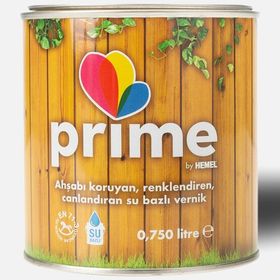 Hemel Prime Solvent Bazlı Fındık 0.75 lt Vernik