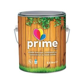 Hemel Prime Su Bazlı Ahşap Bal 2.5 lt Vernik