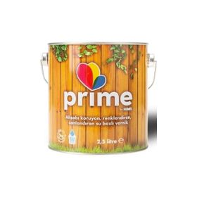 Hemel Prime Su Bazlı Ahşap Burma 2.5 lt Vernik