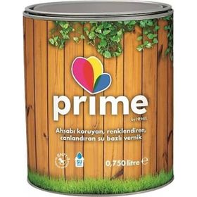 Hemel Prime Su Bazlı Ahşap Fındık 2.5 lt Vernik