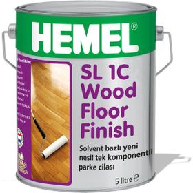 Hemel SL 1C Solvent 5 lt Parlak Parke Cilası