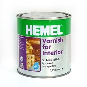 Hemel Varnish For Interior 15 lt Şeffaf Vernik