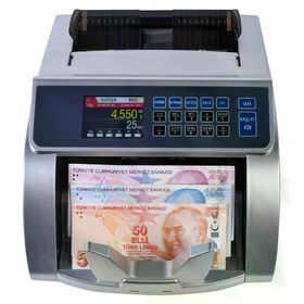 Hemes HMS-Kaan TL Karışık Sayım Ofis Tipi Sesli Konuşma Para Sayma Makinesi