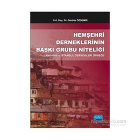 Hemşehri Derneklerinin Baskı Grubu Niteliği - Gürbüz Özdemir